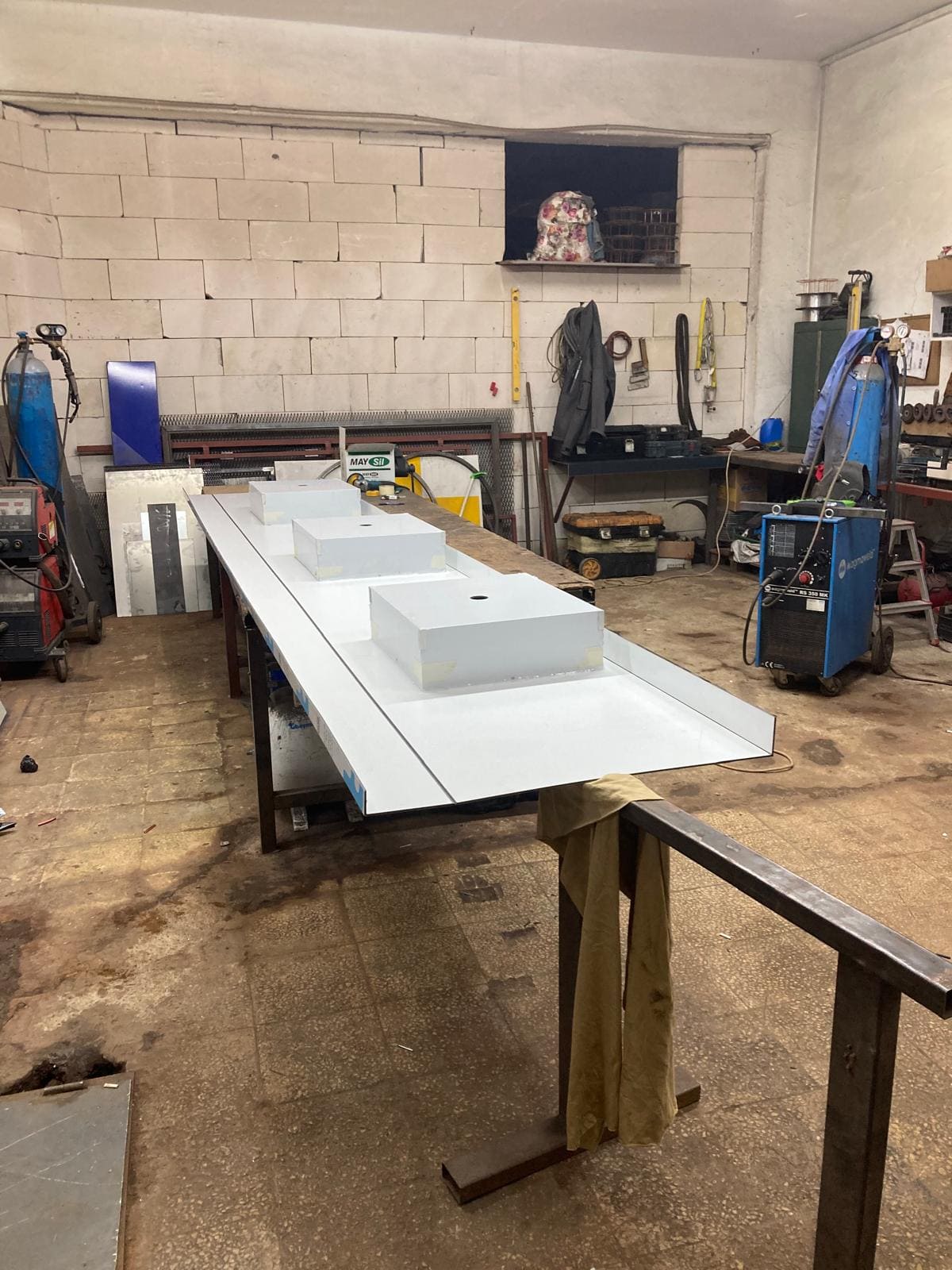 Kompozit panel tezgah uygulaması - proje görseli 1