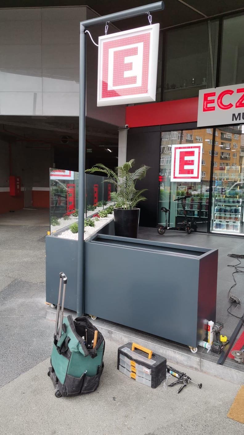 Metal saksı uygulamaları - proje görseli 17