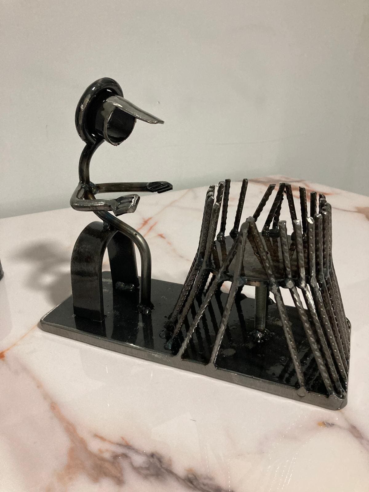 Özel Üretim Metal Mumluk - proje görseli 3