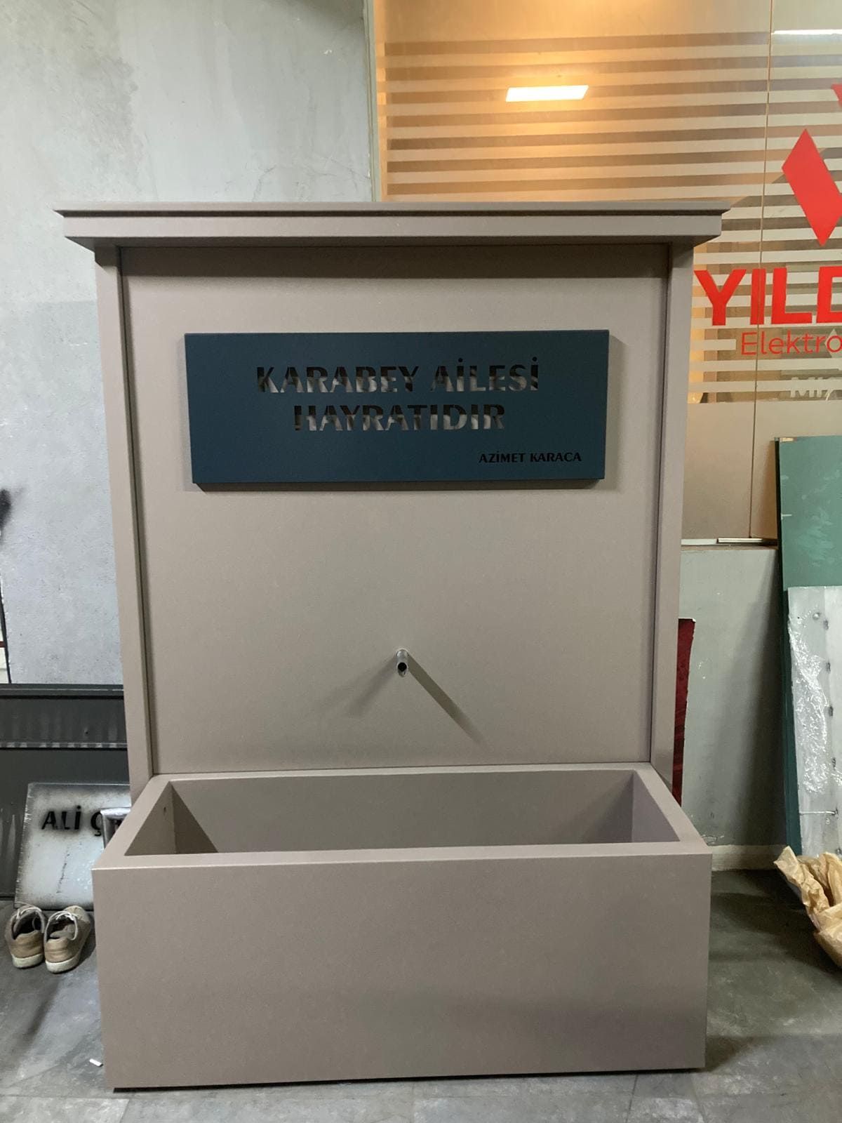 Profil iskelet ve sac kaplama çeşme imalatı - proje görseli 8