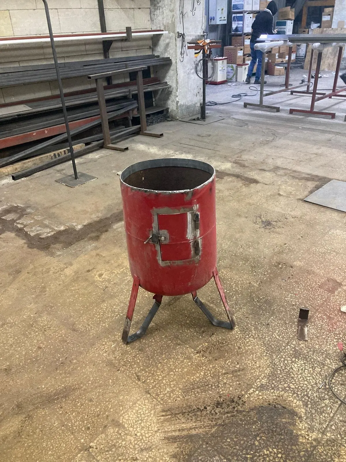 Soba mangal ve metal figür imalatı - proje önizleme